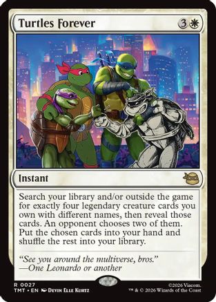 Turtles Forever (TMT-027) - Teenage Mutant Ninja Turtles