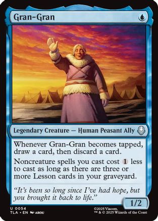 Gran-Gran (TLA-054) - Avatar: The Last Airbender Foil