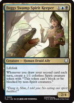Foggy Swamp Spirit Keeper (TLA-222) - Avatar: The Last Airbender Foil