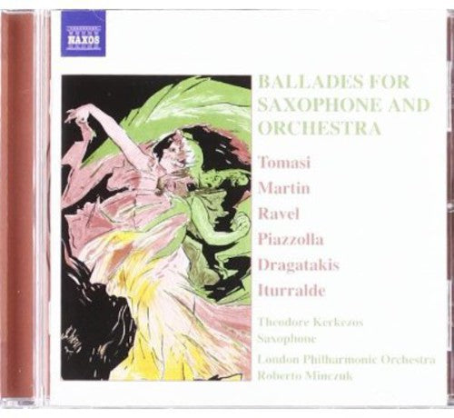 Theodore Kerkezos - Ballades for Saxophone & Orchestra Music CD