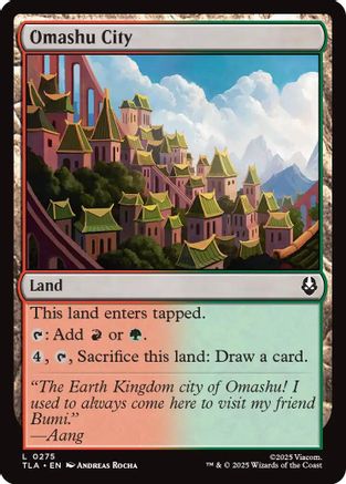 Omashu City (TLA-275) - Avatar: The Last Airbender