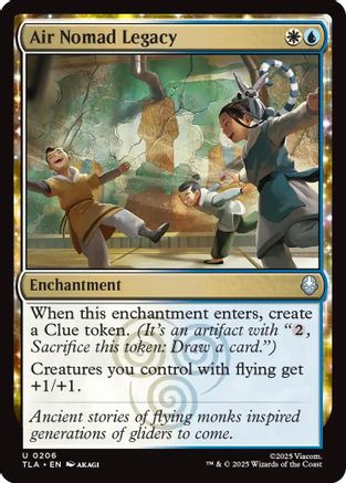 Air Nomad Legacy (TLA-206) - Avatar: The Last Airbender Foil