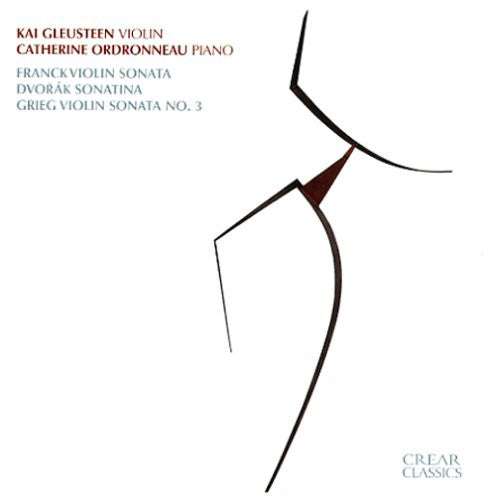 Dvorak/Franck/Grieg - Violin Sonatas Music CD