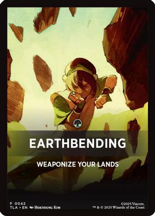 Earthbending Theme Card (0042) (TLA-042) - Avatar: The Last Airbender