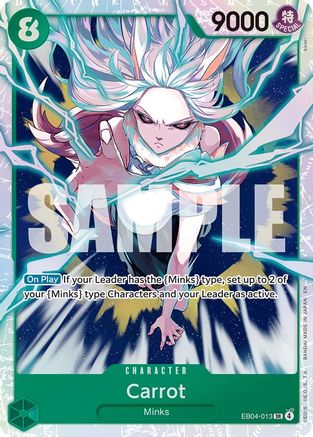 Carrot (EB04-013) - The Azure Sea's Seven Foil