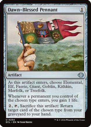 Dawn-Blessed Pennant (ECL-254) - Lorwyn Eclipsed