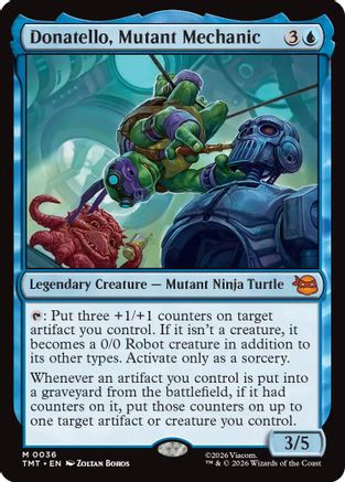 Donatello, Mutant Mechanic (TMT-036) - Teenage Mutant Ninja Turtles
