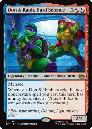 Don & Raph, Hard Science (TMT-144) - Teenage Mutant Ninja Turtles