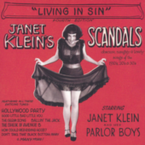 Janet Klein & Her Parlor Boys - Living in Sin Music CD