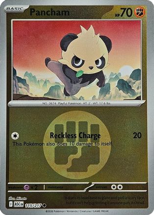 Pancham (Energy Symbol Pattern) 115 - ME Ascended Heroes Reverse Holofoil