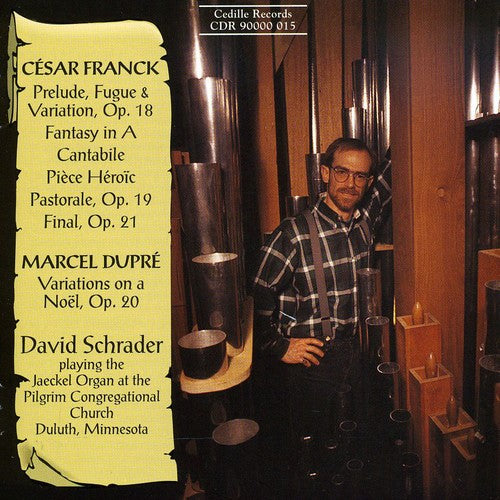 David Schrader - Organ Music: Prelude / Fuge & Variations Music CD