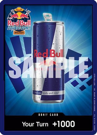 DON!! Card (Red Bull Don!!) - One Piece Promotion Cards Foil