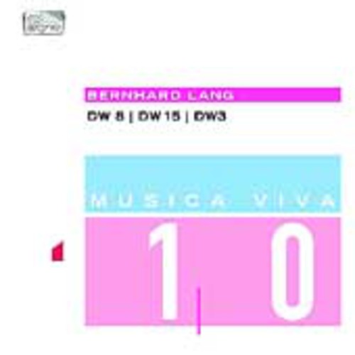 Lang / Kovacic / Rosenfeld / Glasl / Rundel - Dw8 Dw15 & Dw3 Music CD