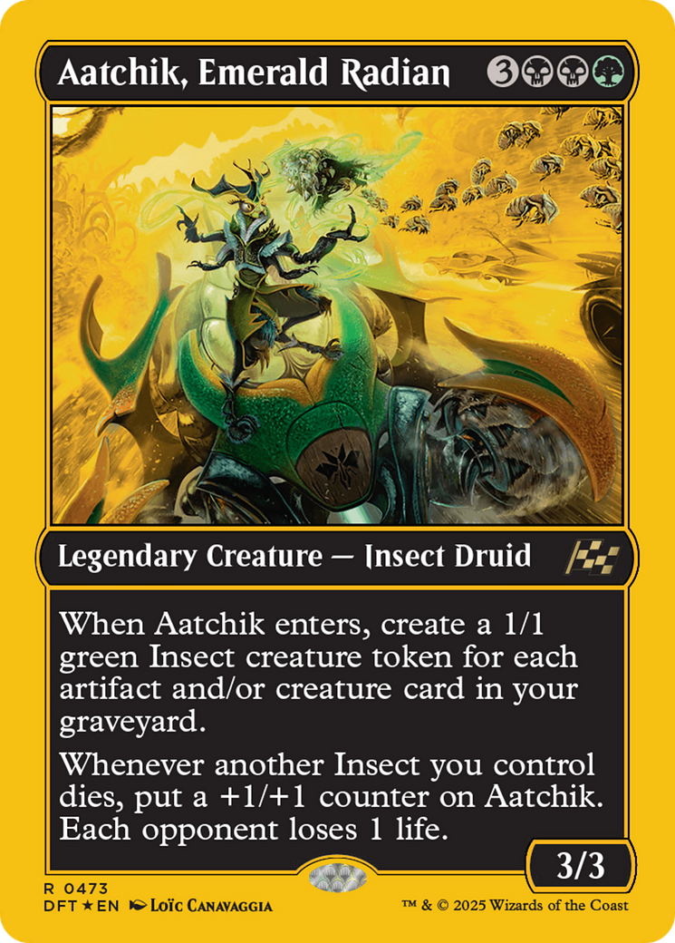 Aatchik, Emerald Radian (DFT-473) - Aetherdrift Foil