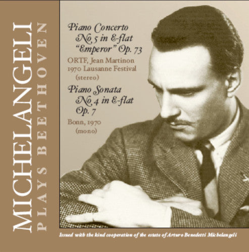 Arturo Benedetti Michelangeli - Michelangeli Plays Beethoven Music CD