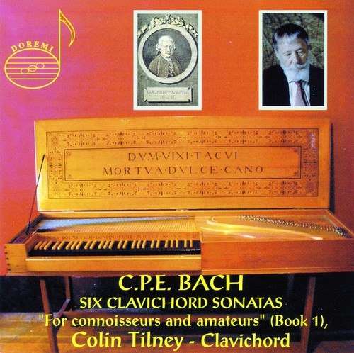 Colin Tilney - Six Clavichord Sonatas Music CD