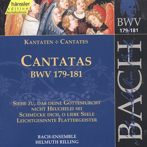 J.S. Bach - Sacred Cantatas Bwv 179-181 Music CD