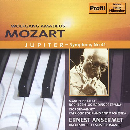 Mozart / Stravinsky / Ansermet / Orch Suisse - Symphony 41: Jupiter / Capriccio Music CD