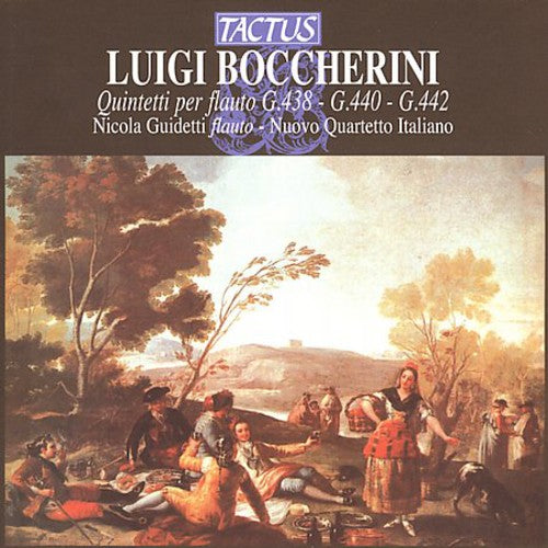 Boccherini / Guidetti / Nuovo Quartetto Italiano - Flute Quintets Music CD