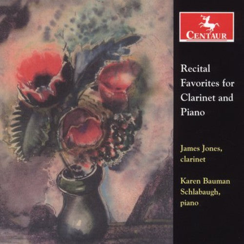 Jones/Schlabaugh - Recital Favorites for Clarinet & Piano Music CD