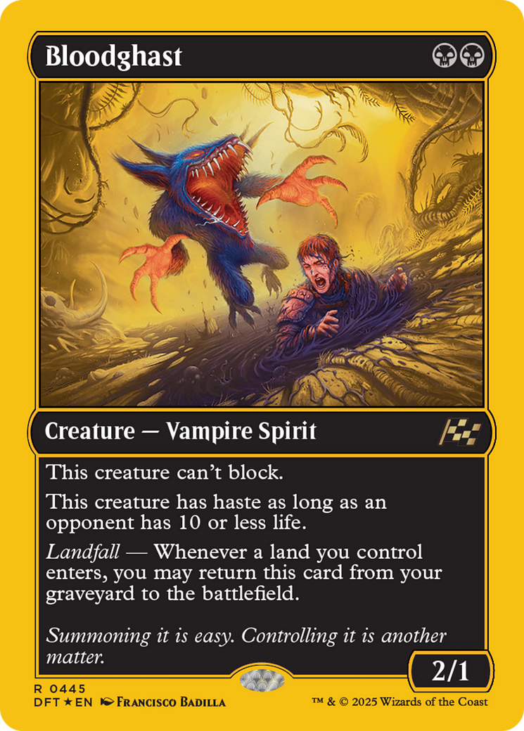 Bloodghast (DFT-445) - Aetherdrift Foil