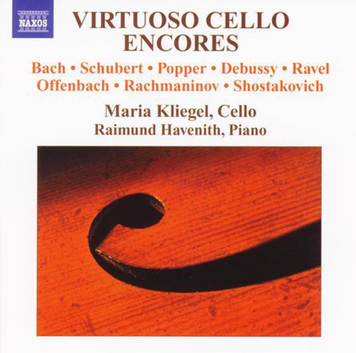 MARIA KLIEGEL - Kliegel, Maria : Virtuoso Cello Encores Music CD