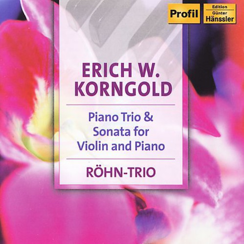 Röhn Trio - Piano Trio Sonata for Violin & Piano Music CD