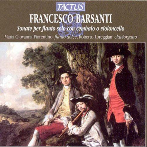 G.B. SAMMARTINI - Solo Flute Sonatas Music CD
