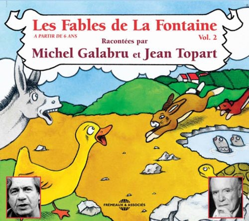 MICHEL GALABRU - Les Fables De La Fontaine, Vol. 2 Music CD