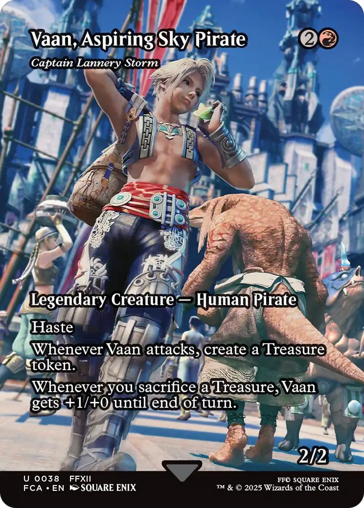Captain Lannery Storm (FCA-038) - FINAL FANTASY: Through the Ages / Vaan, Aspiring Sky Pirate (Borderless)