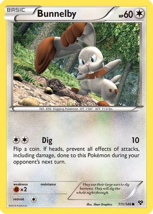Bunnelby 111/146 - XY Base Set