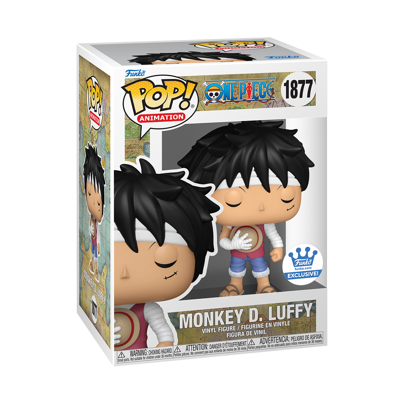 One Piece - Monkey D. Luffy (Marineford Memorial) #1877 Funko Pop! Vinyl Figure