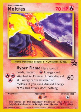 Moltres 021/53 - WoTC Promo
