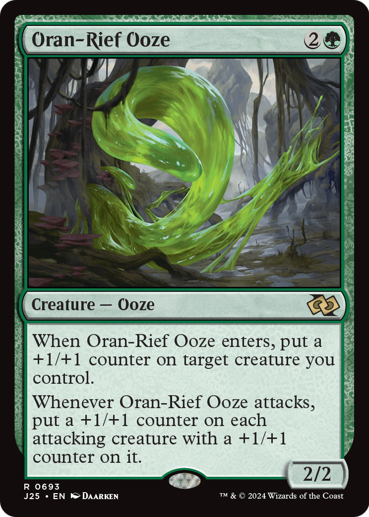 Oran-Rief Ooze (J25-693) - Foundations Jumpstart