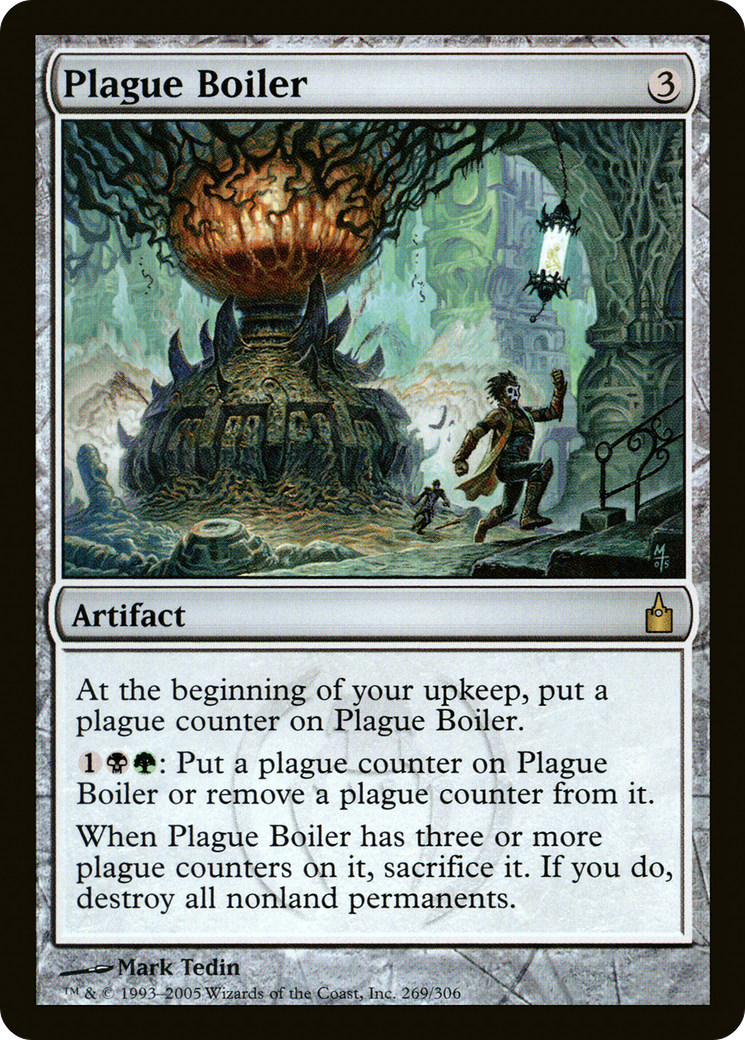 Plague Boiler (RAV-269) - Ravnica: City of Guilds Foil