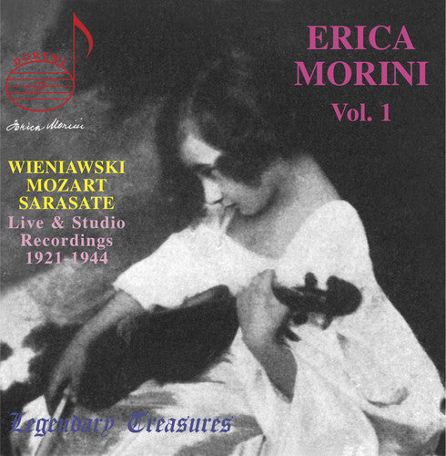 Erika Morini - Erica Morini 1: Live & Studio Recordings 1921-1944 Music CD