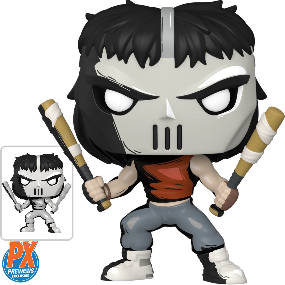 Teenage Mutant Ninja Turtles Comic Casey Jones Pop! Vinyl Figure - Previews Exclusive