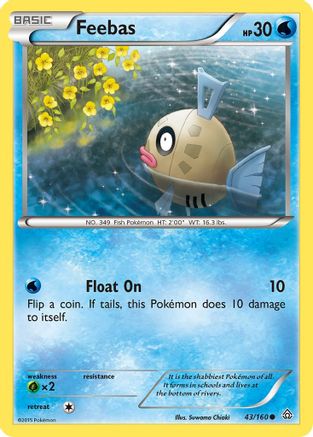 Feebas 043/160 - XY Primal Clash