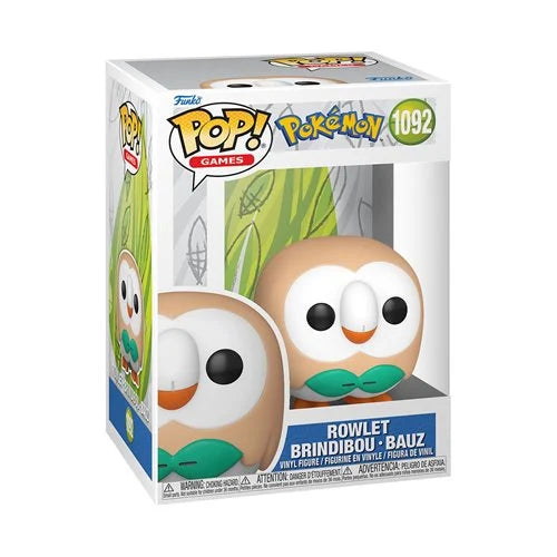 Pokemon Rowlet Funko Pop! Vinyl Figure #1092