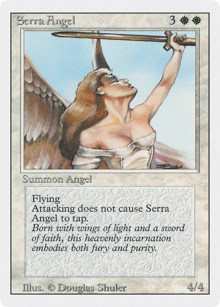 Serra Angel (3ED-040) - Revised Edition