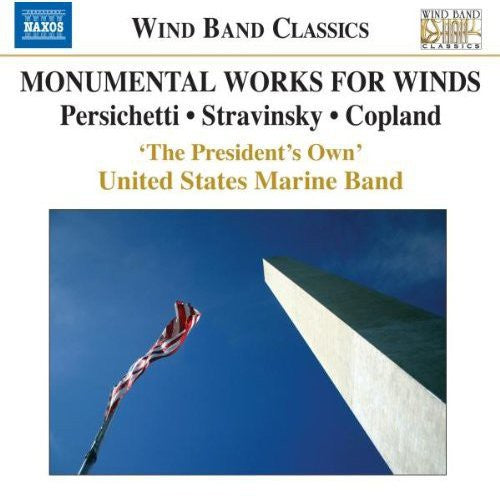 United States Marine Band - Monumental Works for Winds Music CD