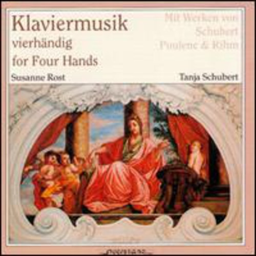 Schubert/Poulenc/Rihm - Music for Piano 4-Hands/Lebenssturme/Fantasie/Sona Music CD