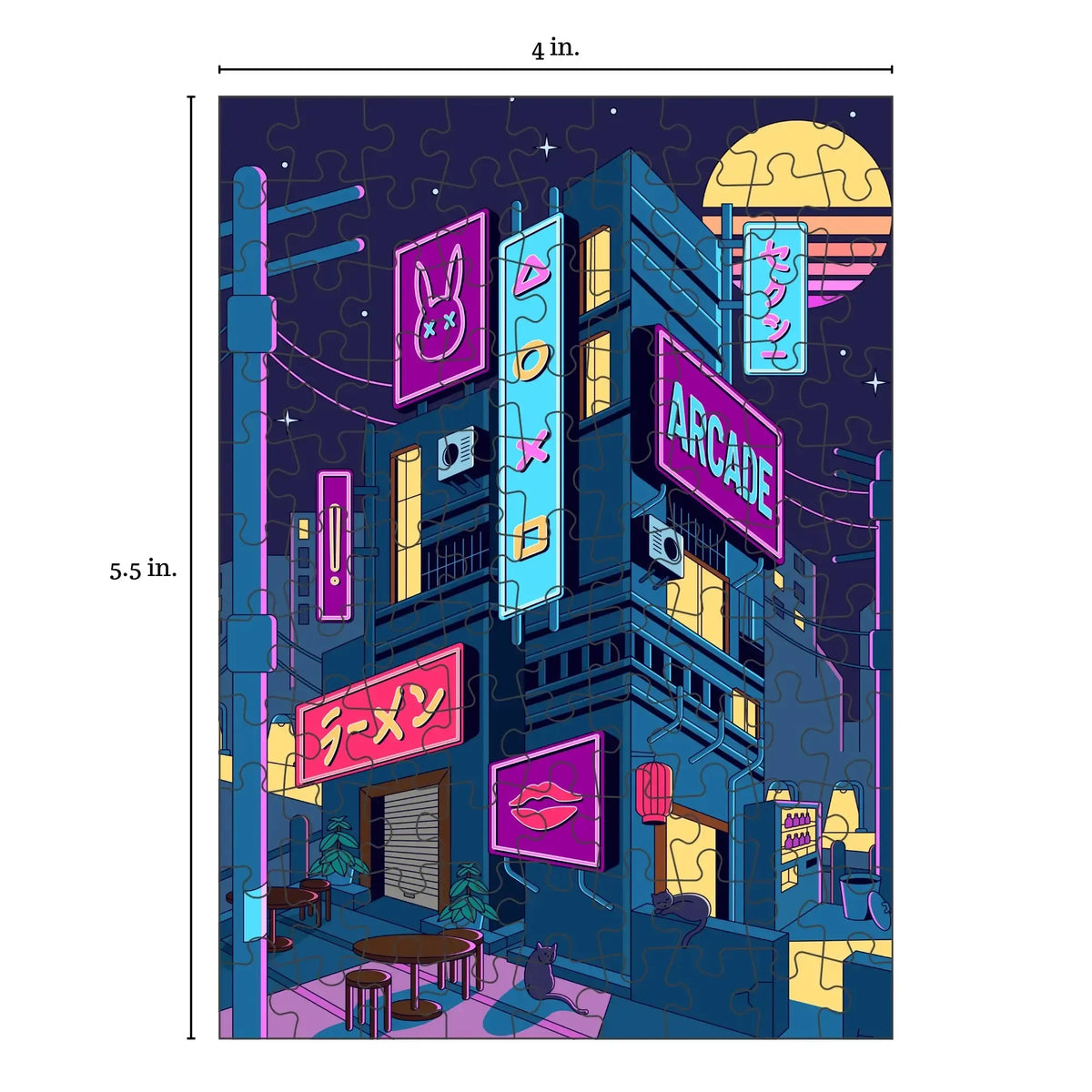 Arcade 99 Piece Mini Jigsaw Puzzle Puzzledly