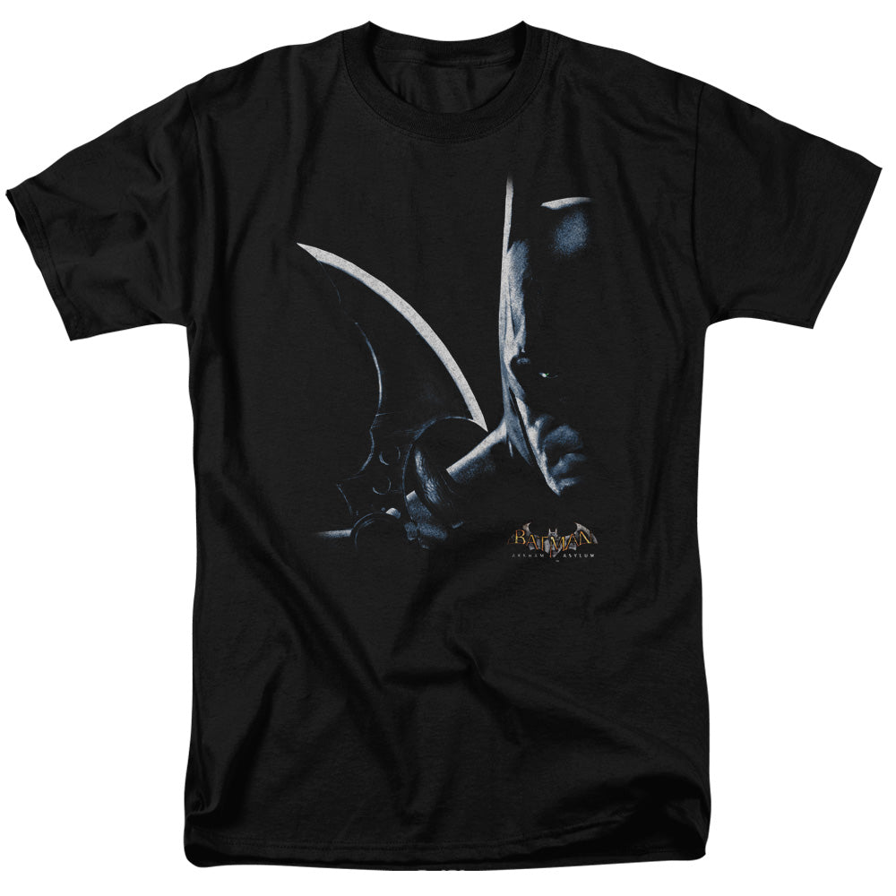 Batman Arkham Asylum Arkham Batman Mens T Shirt Black Officially Licensed