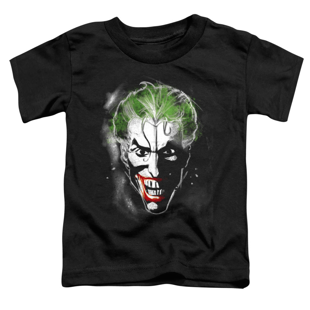Batman Face Of Madness Toddler Kids Youth T Shirt Black Officially Licensed