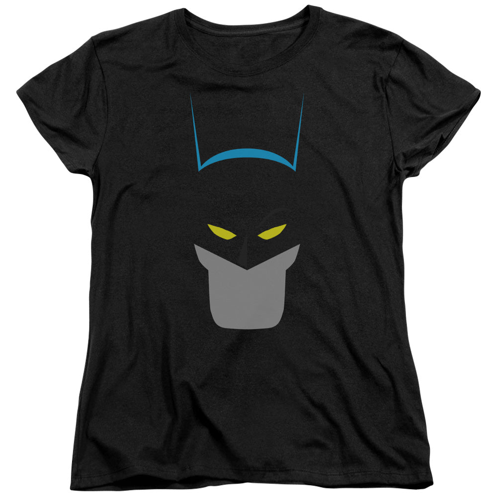 Batman Simplified Womens T Shirt Black Officially Licensed