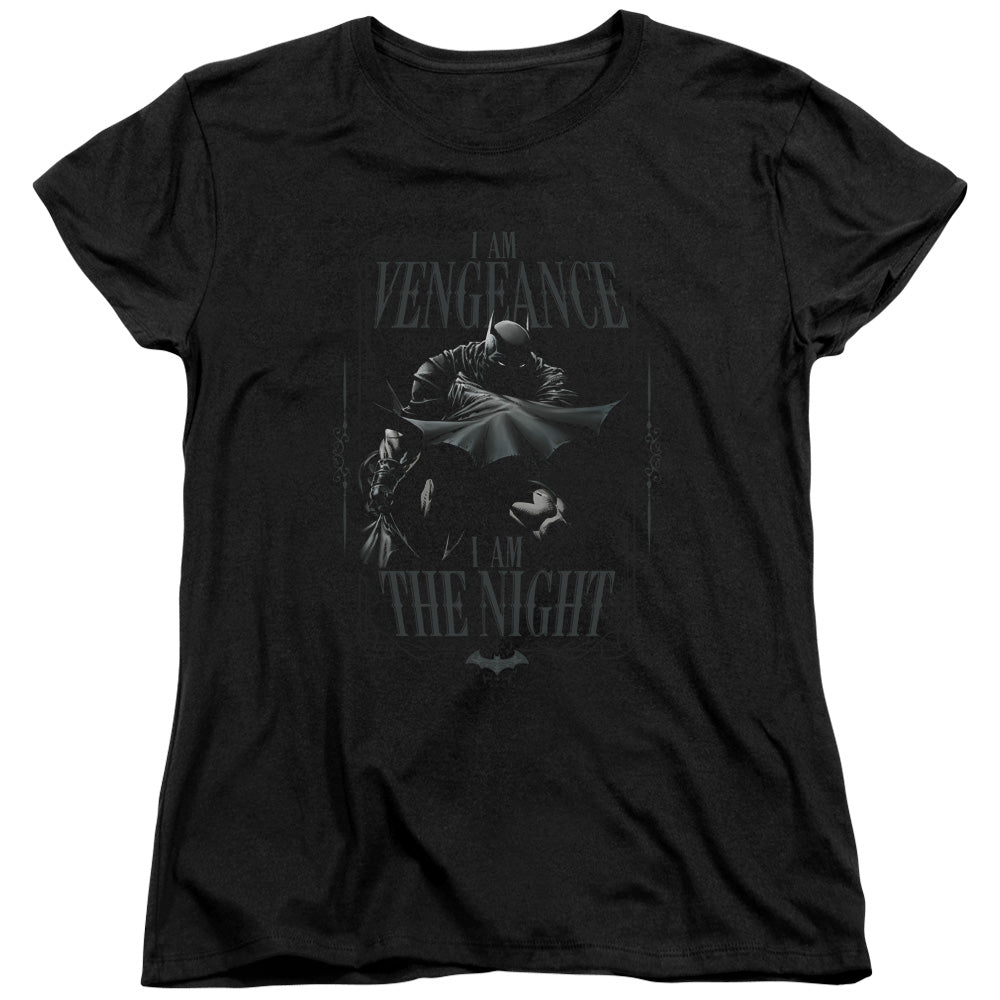 Batman I Am Womens T Shirt Black Officially Licensed