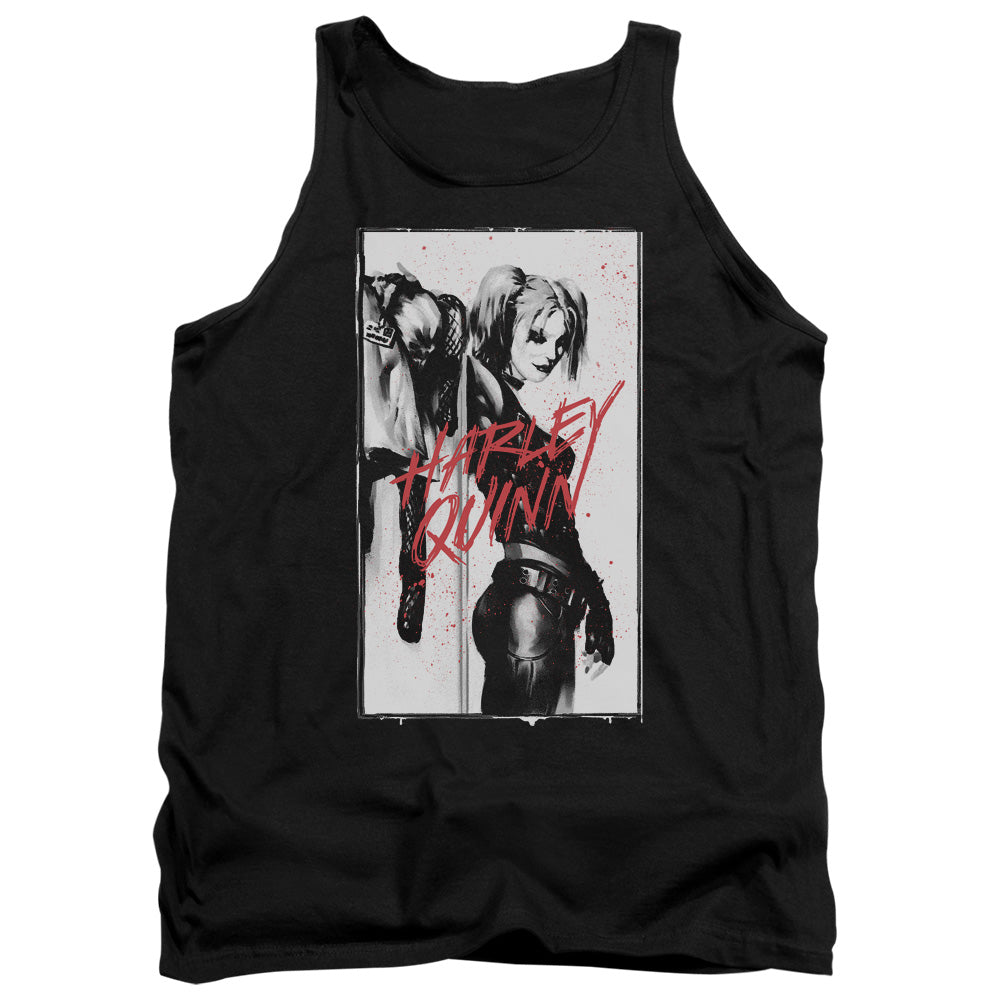 Batman Inked Quinn Mens Tank Top Shirt Black Officially Licensed