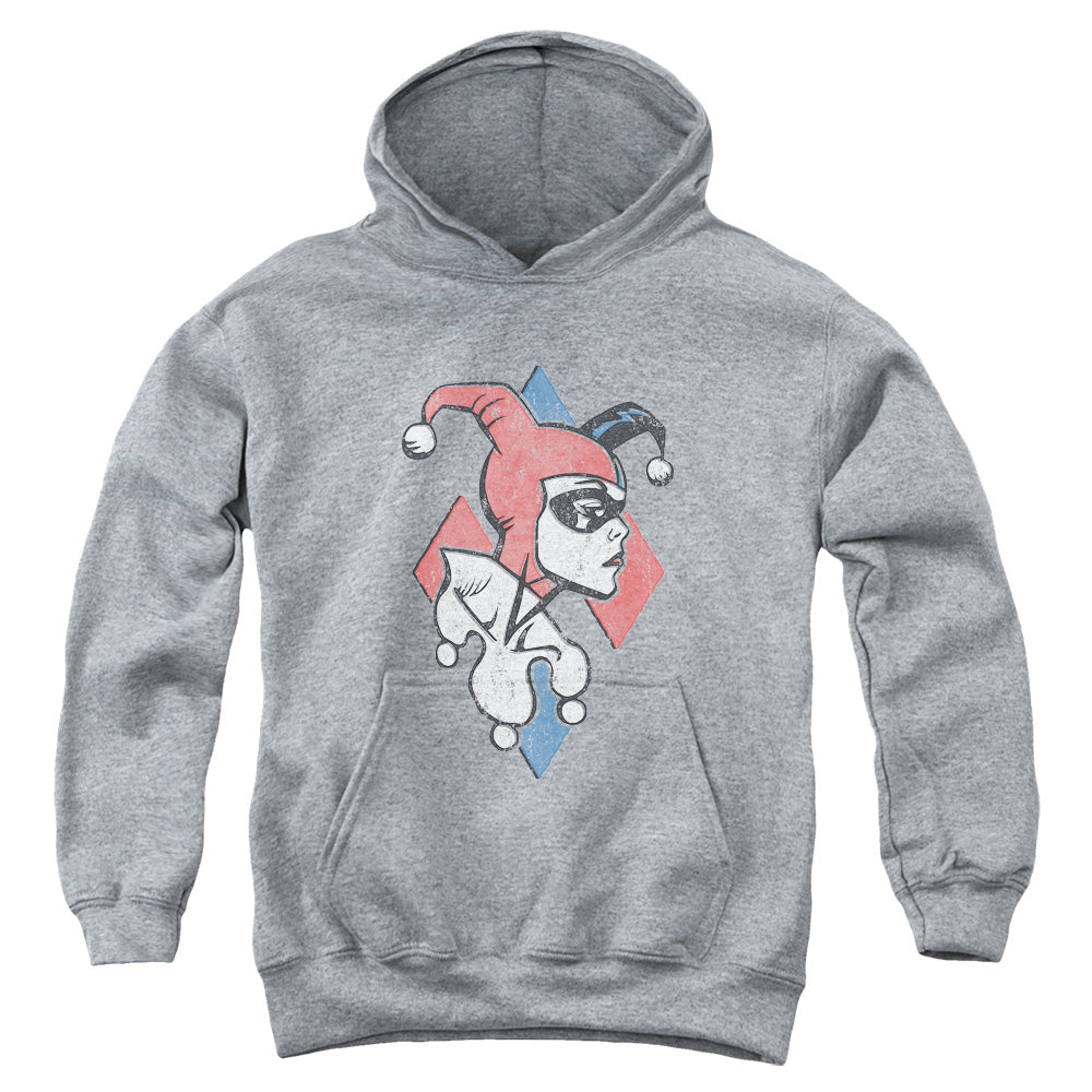 Batman Profiling Kids Youth Hoodie Heather Officially Licensed