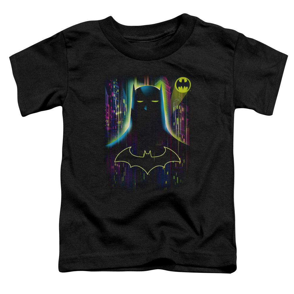 Batman Knight Lights Toddler Kids Youth T Shirt Black Officially Licensed